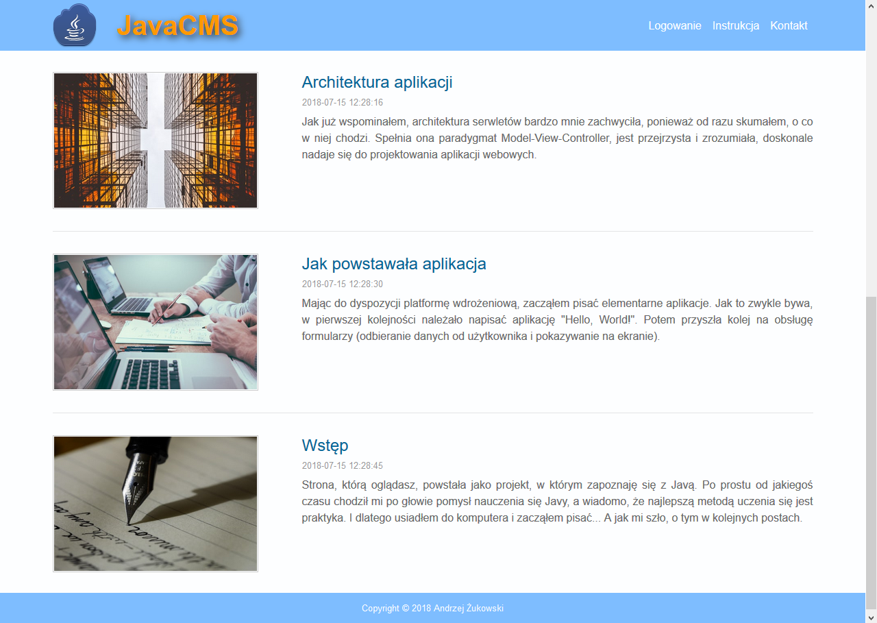 Java CMS