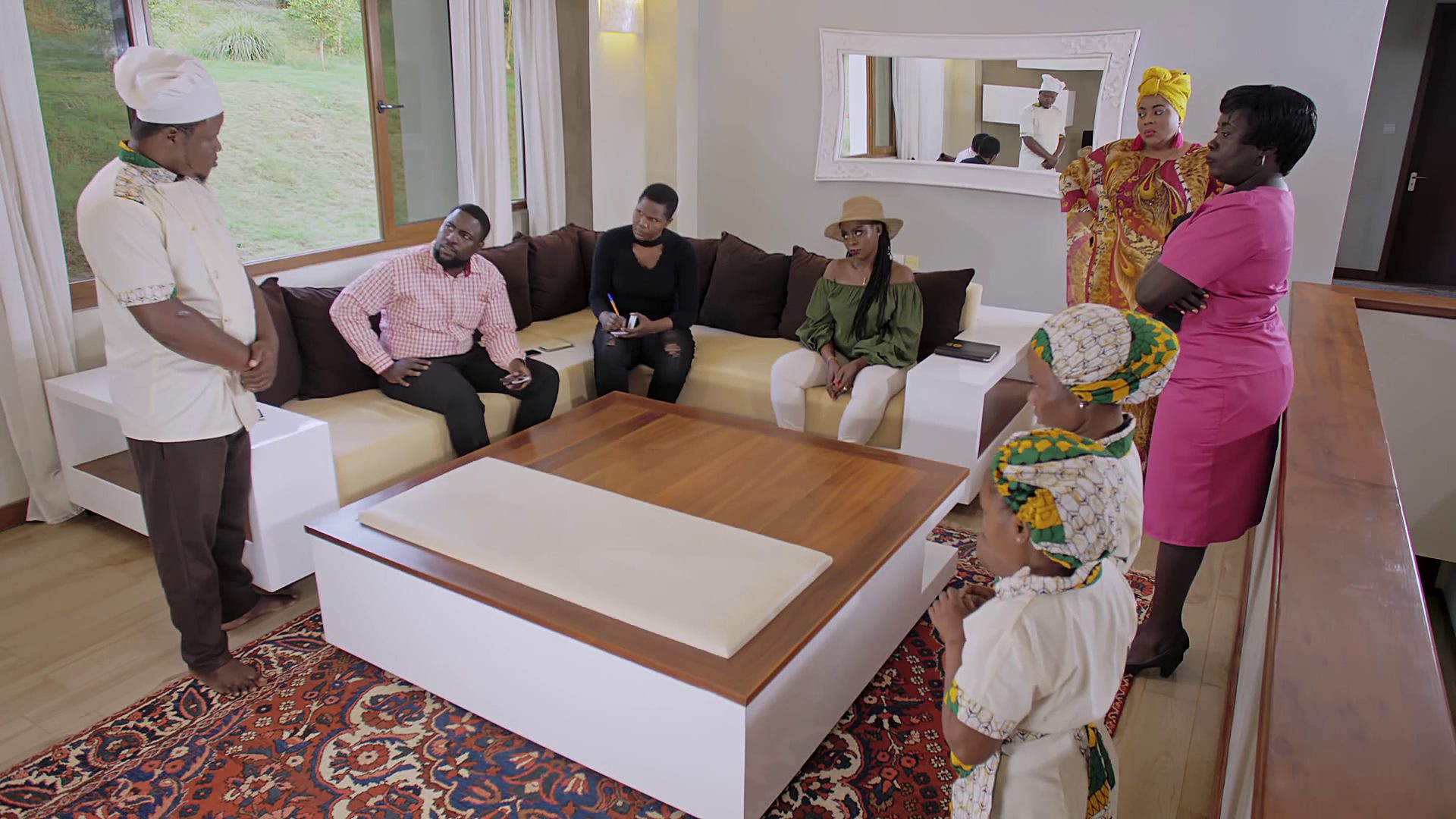 The police interrogate everyone at the... - Maisha Magic Plus | Facebook