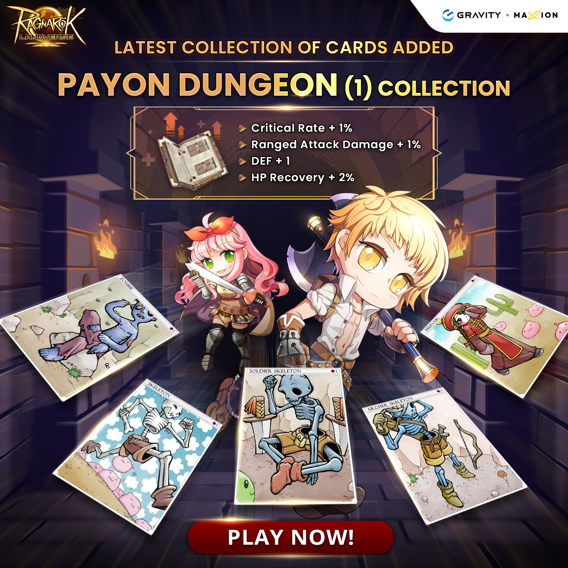 Ragnarok - Payon Dungeon I Card Collection Updated🃏. Meet the ...
