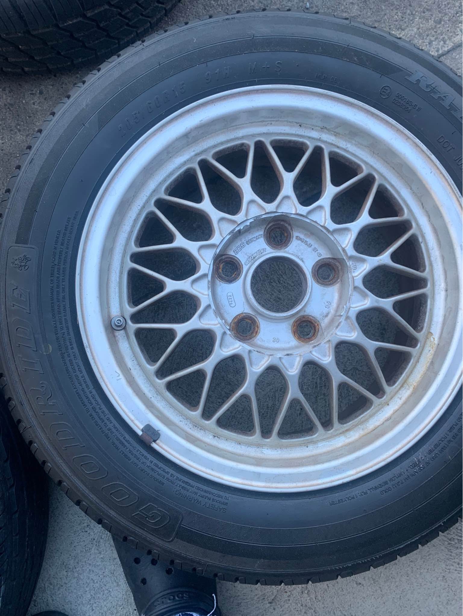 86-91 rx7 bbs wheels 114.3x5 bolt pattern - Car Wheels, Tires & Parts ...