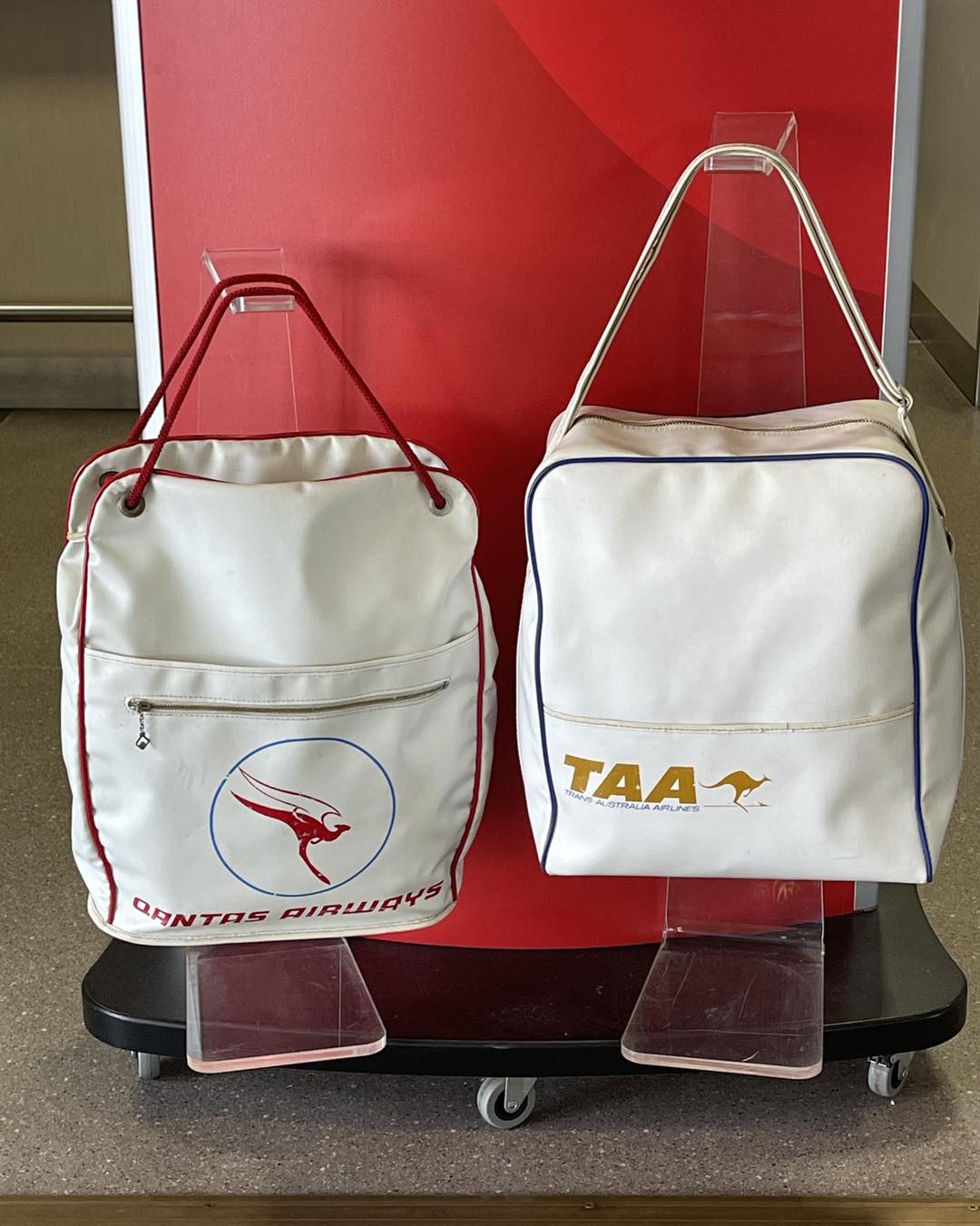 Qantas Vintage Bag Collection