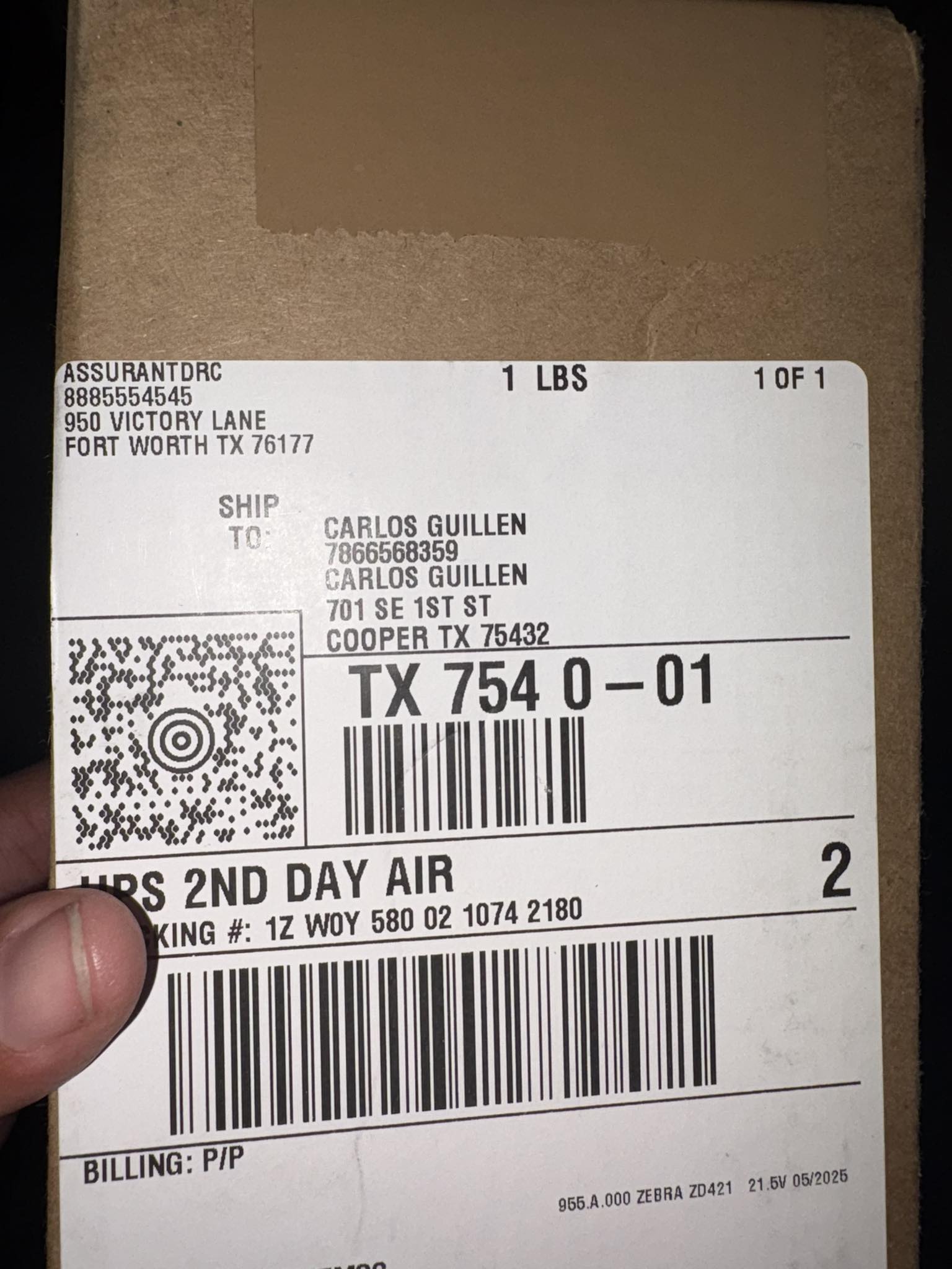 wrong address delivery issue