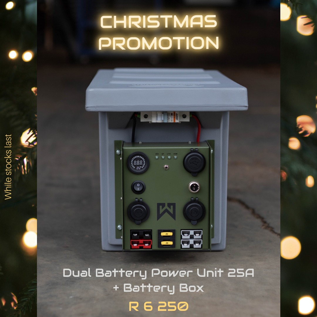 The Dual Battery Power Unit 25A... - WolmaCor - Pty Ltd | Facebook