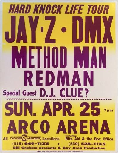 Hard Knock Life Tour Poster from 1999