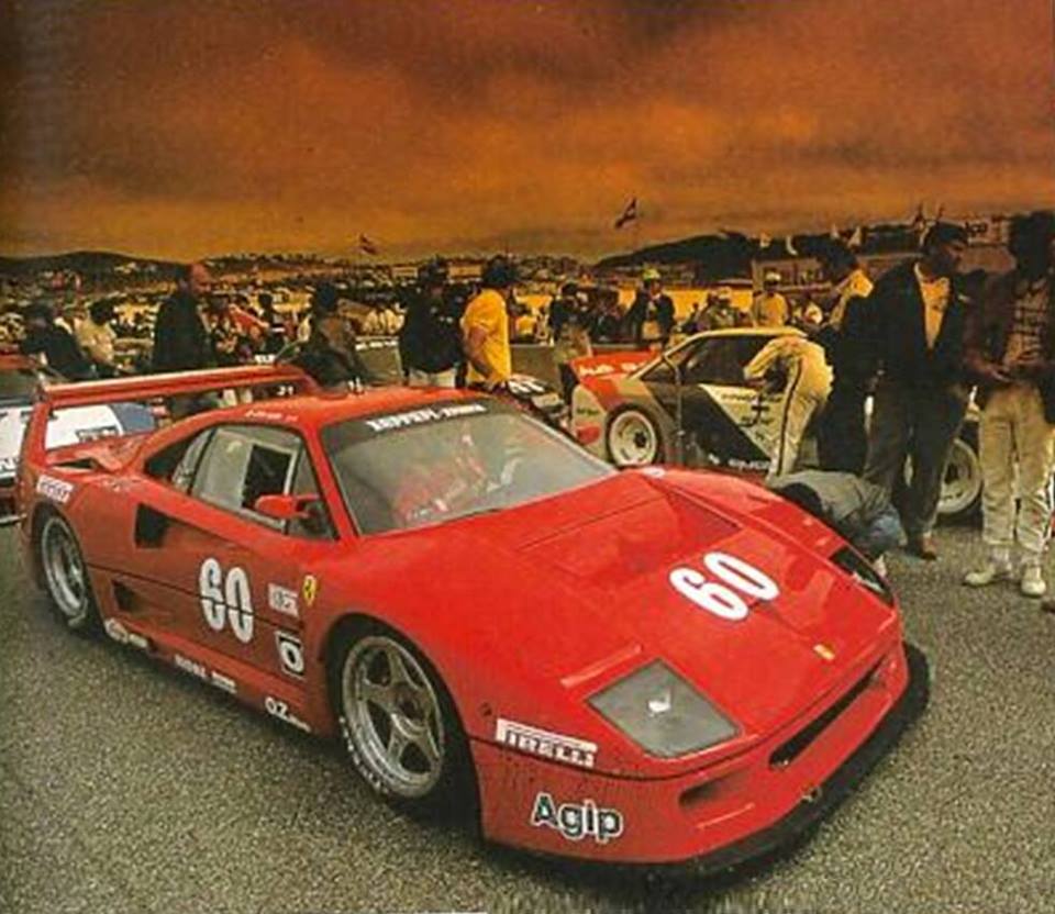 Jean Alesi - Ferrari F40LM 