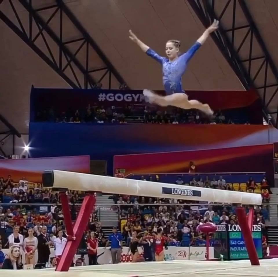 Kin - We are so proud of Canadian gymnast, Ana Padurariu for her silver ...