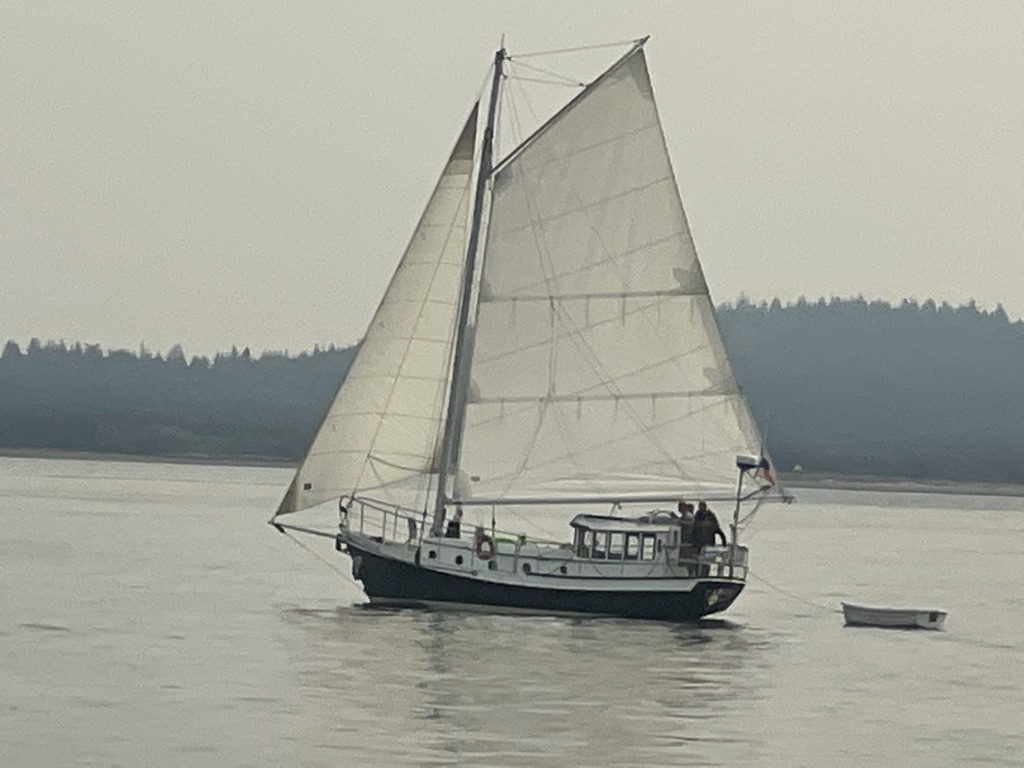Alca i, a three-masted, Marconi-rigged schooner
