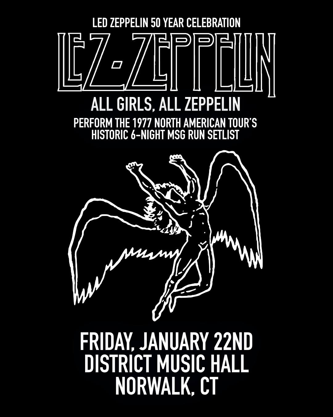 JUST ANNOUNCED: Lez Zeppelin returns to our stage to perform Led