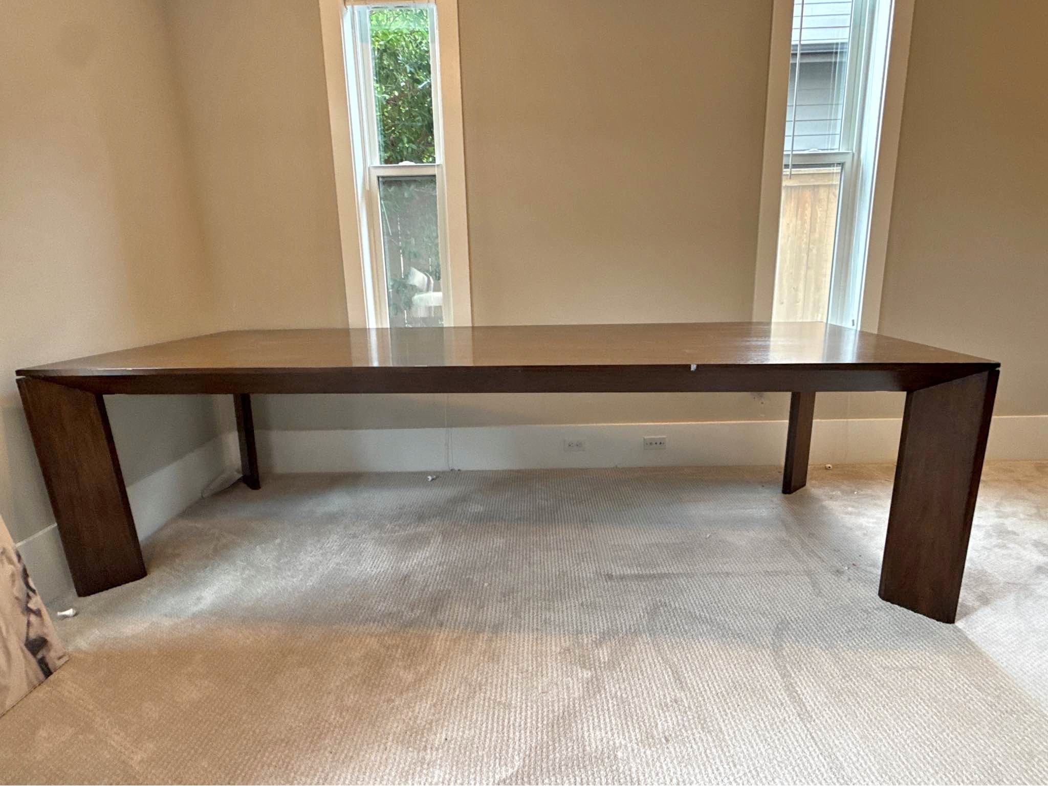 Restoration Hardware Large Wood Dining Table – Solid Wood – Fixer Upper ...