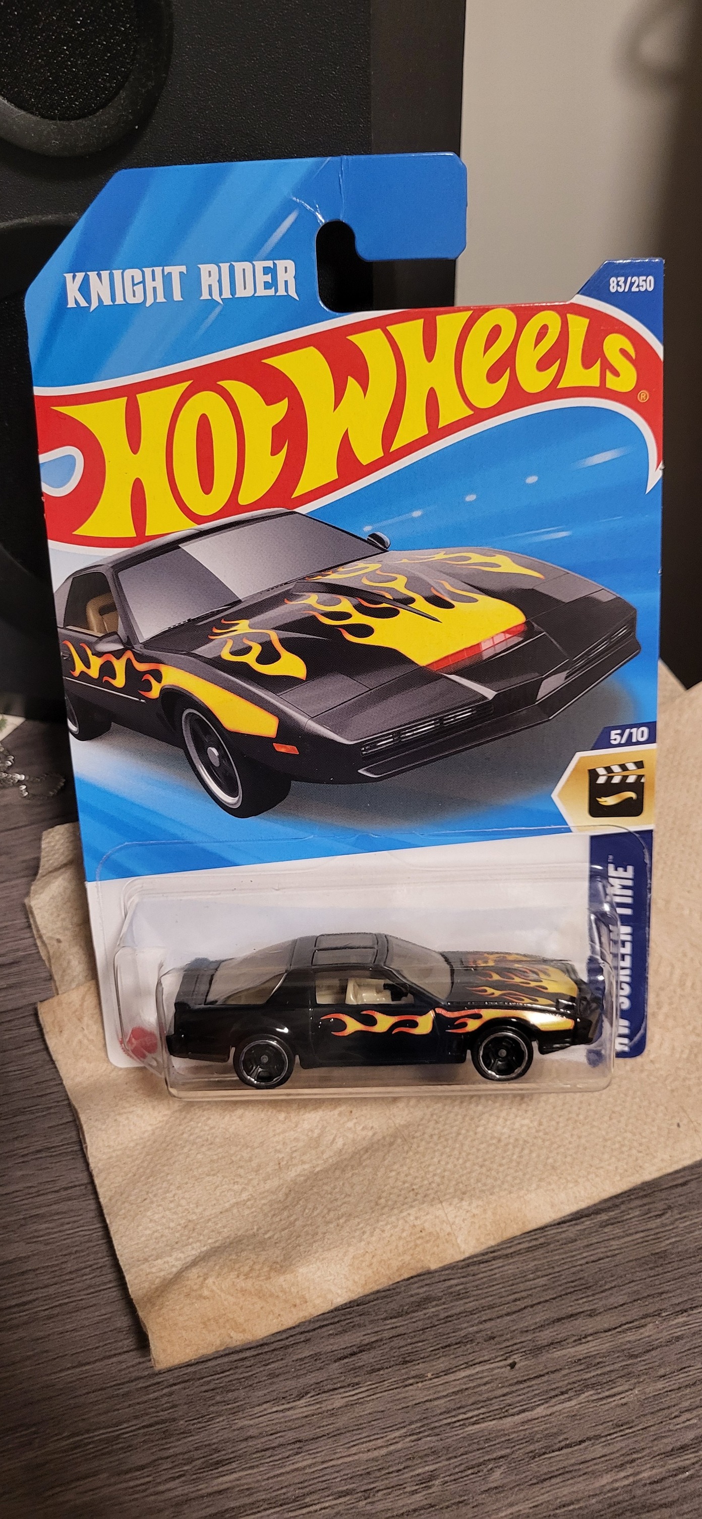 So I received my SDCC 2022 Exclusive Hot Wheels Knight Rider