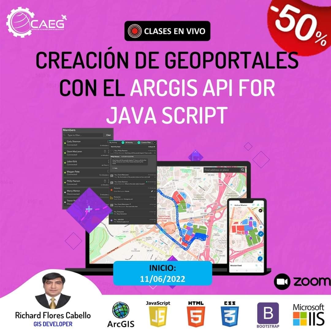 👨‍🏫... - CAEG - Centro de Altos Estudios en Geomática