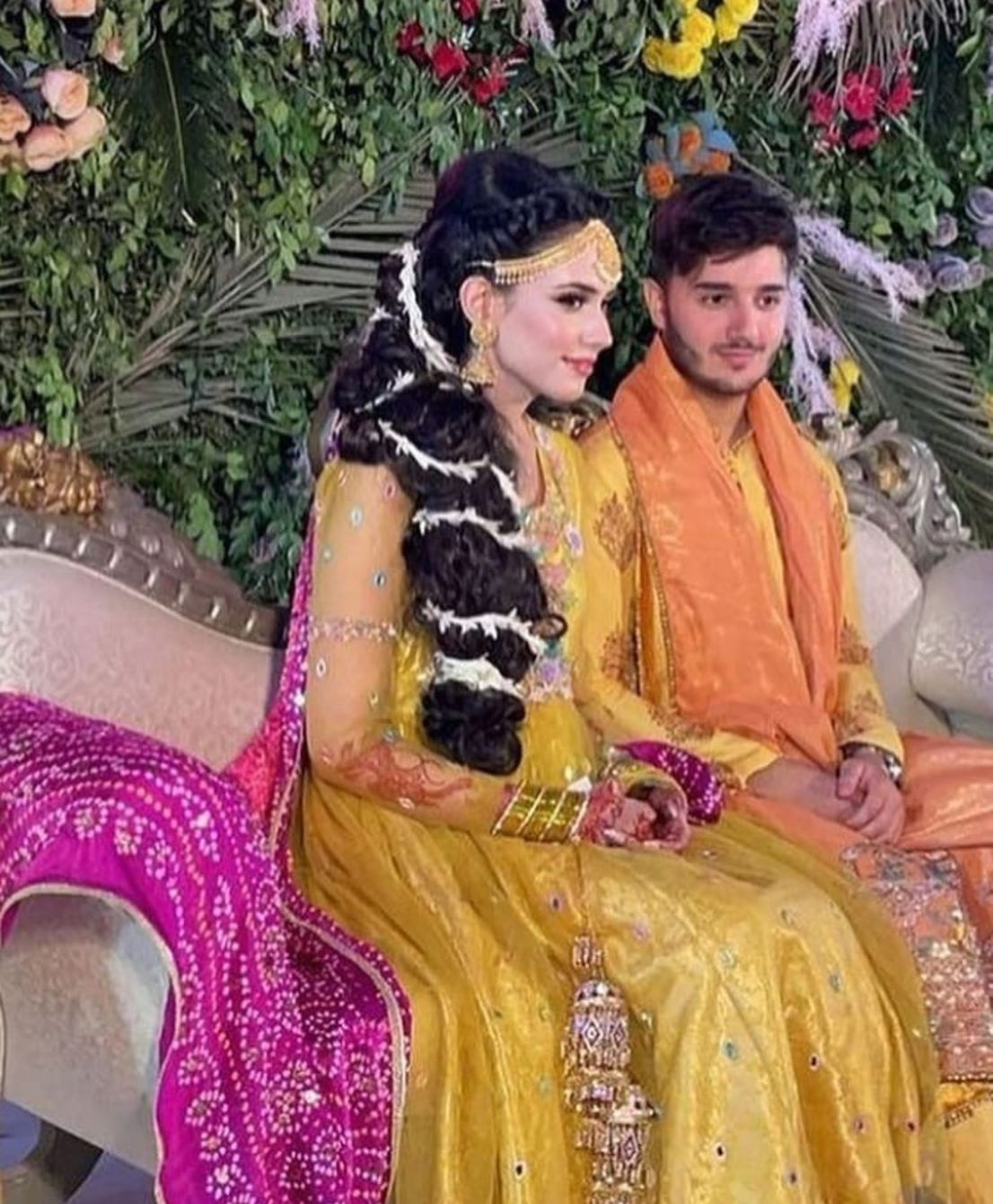 ayesha beig wedding dress Youtuber Shahveer Jafry and Baig festive begins🧡 #ShahveerJafry #AyeshaBaig Size:DD