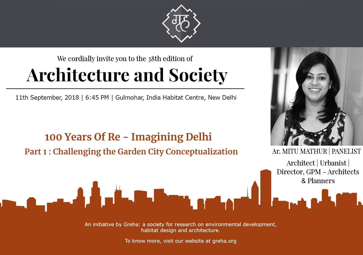 GREHA - Ar. Mitu Mathur is the Director of Gian P. Mathur... | Facebook