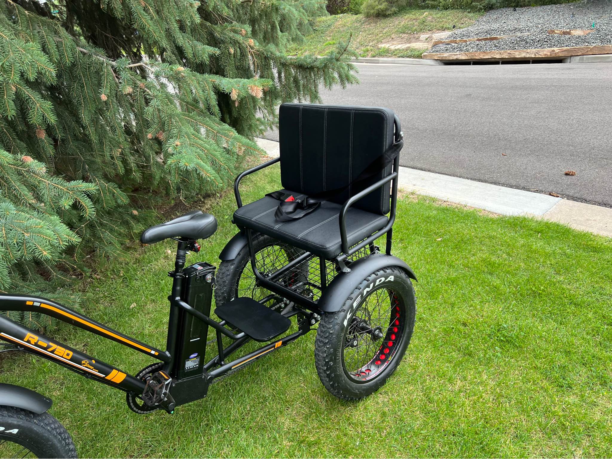 BPM Imports R-750 Electric Rickshaw / Fat Tire E-Trike — Like New (Only ...
