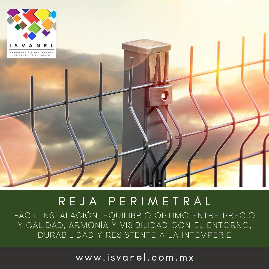 La reja perimetral... - Panel de Aluminio Compuesto - Isvanel | Facebook