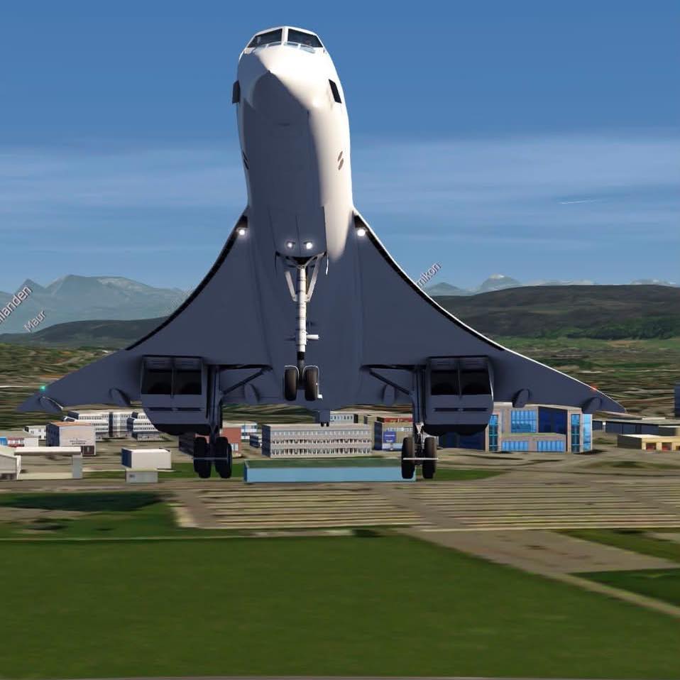 Parece que me está mirando este concorde | Captain Don Juan