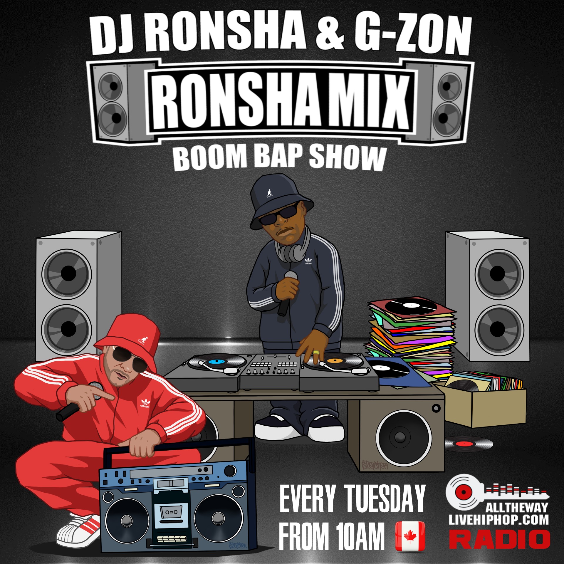 ALL THE WAY LIVE HIP HOP - Tune in to the Ronsha Mix - Boom Bap Show ...