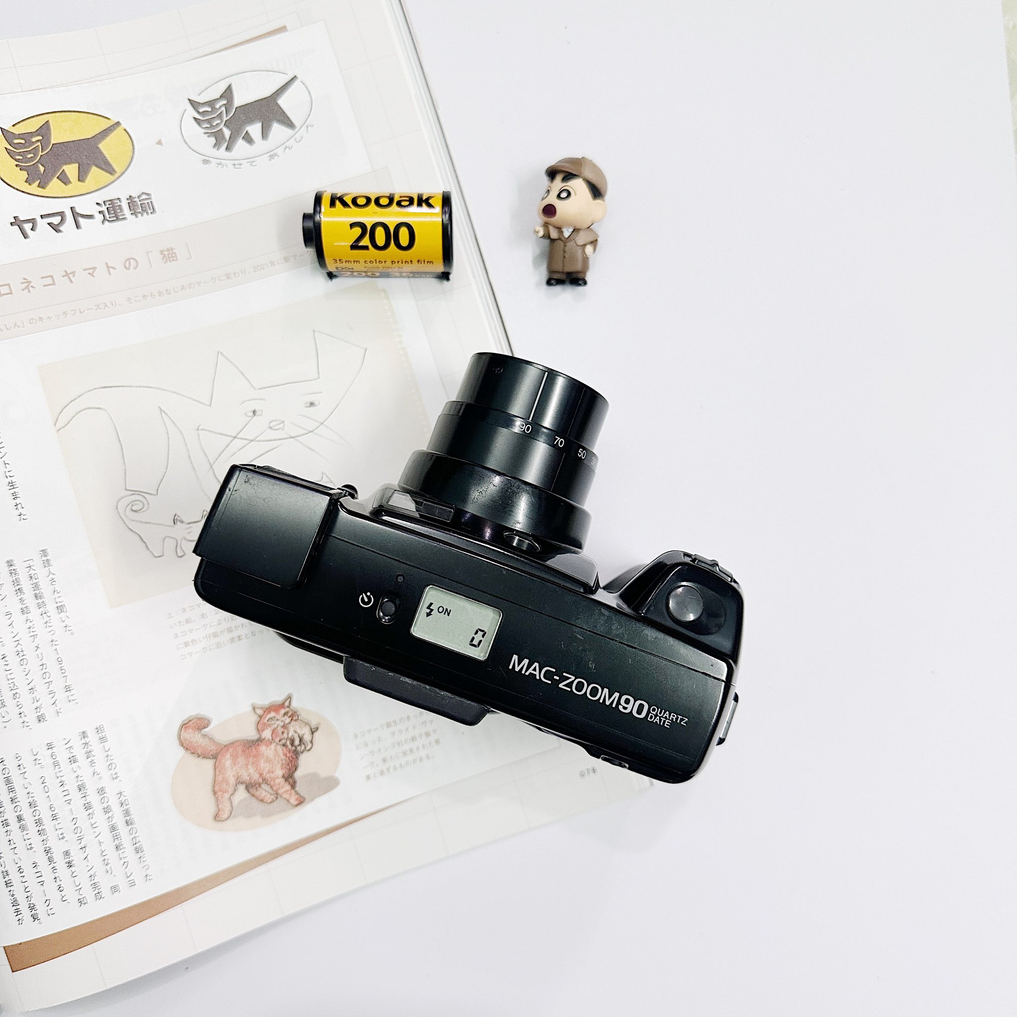 MINOLTA MAC-ZOOM 90 QUARTZ フィルムカメラ MINOLTA MAC ZOOM 90 QUARTZ DATE 🐣 ✨Thiết kế body to khoẻ, zoom