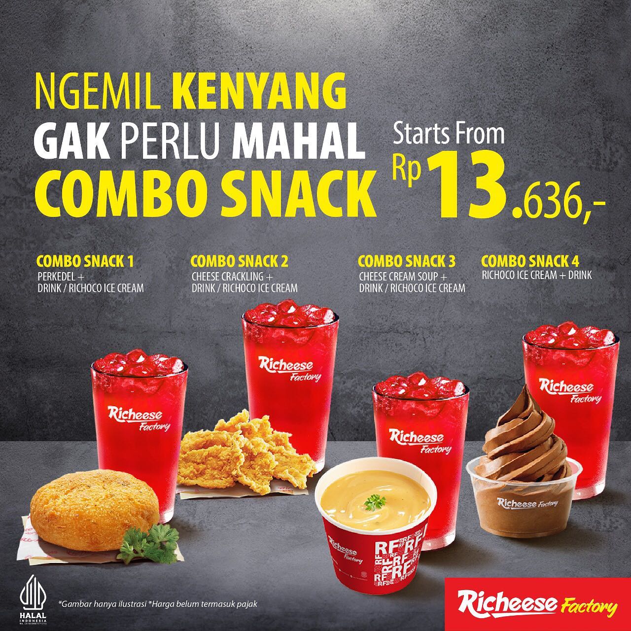 Richeese - Jajan kenyang yang gak perlu keluar banyak uang.., cuma di ...