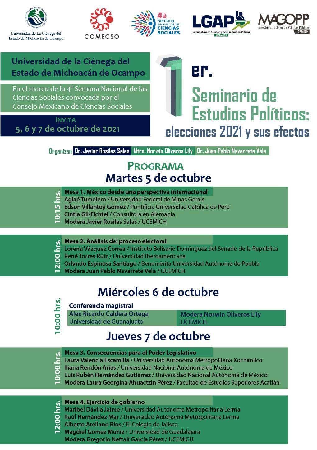 La Licenciatura en Gestión y Administración Pública (LGAP y la Maestría ...