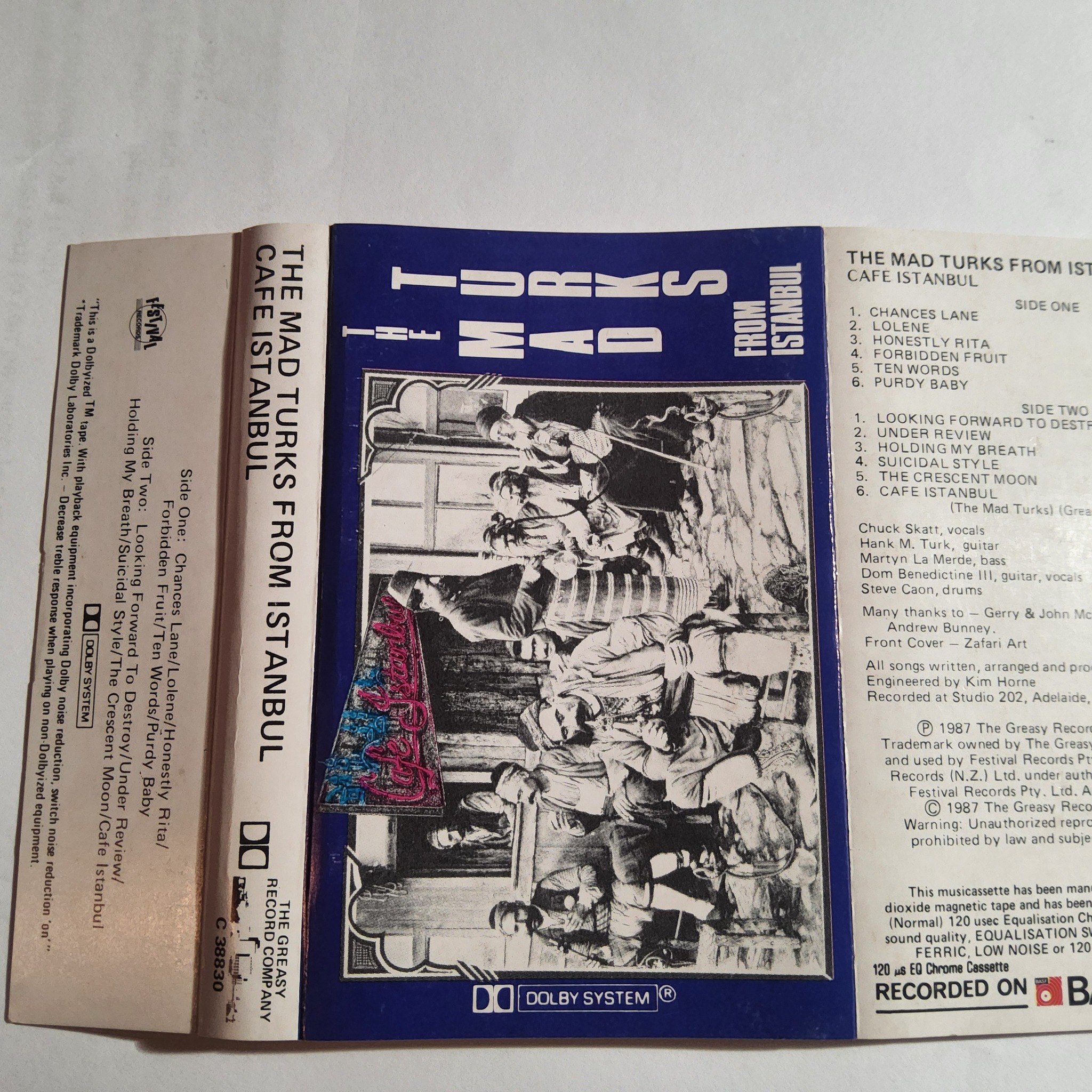 The Mad Turks from Istanbul band history