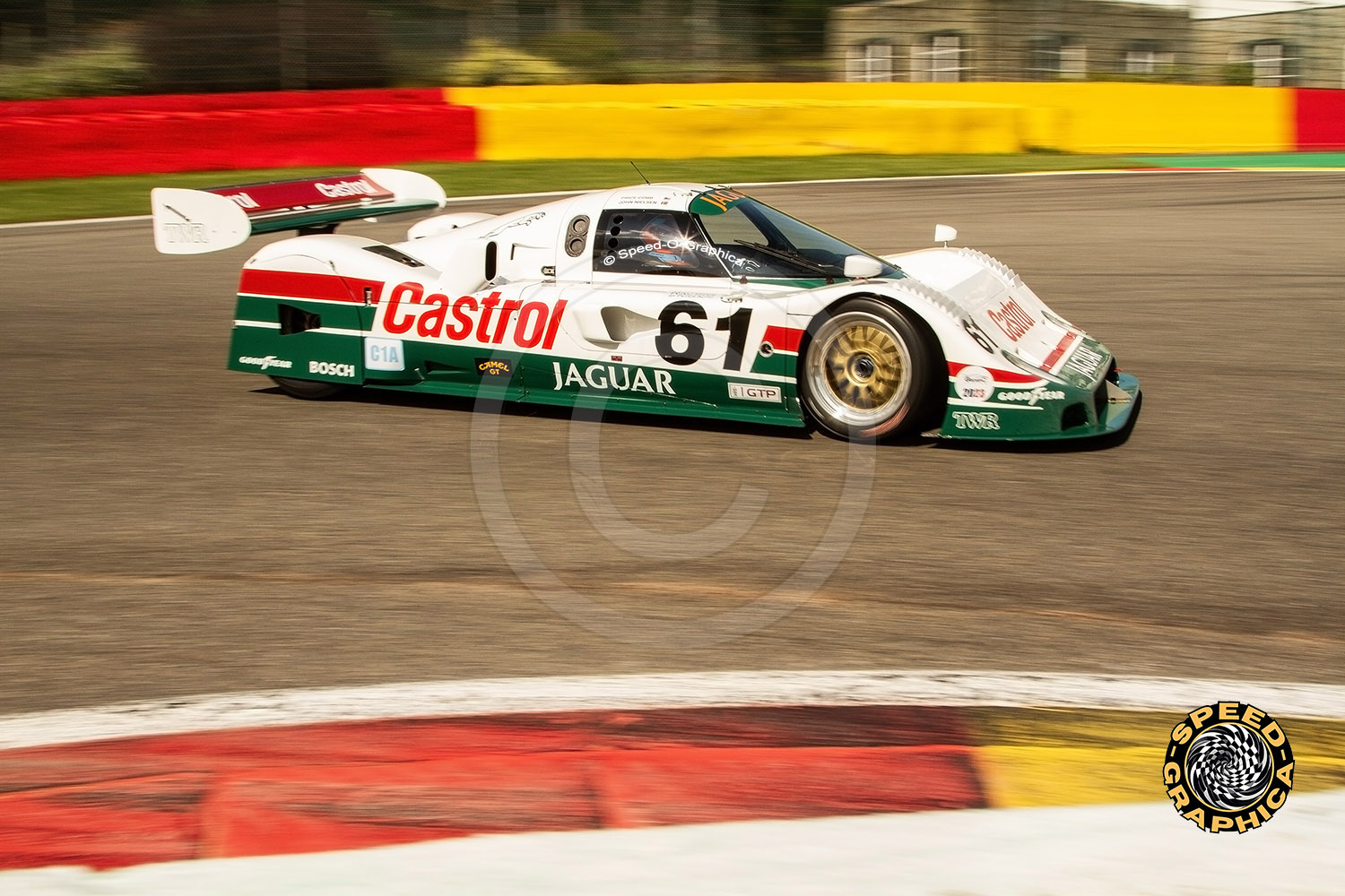 Zak Brown Jaguar XJR-10 at Spa Classic 2023