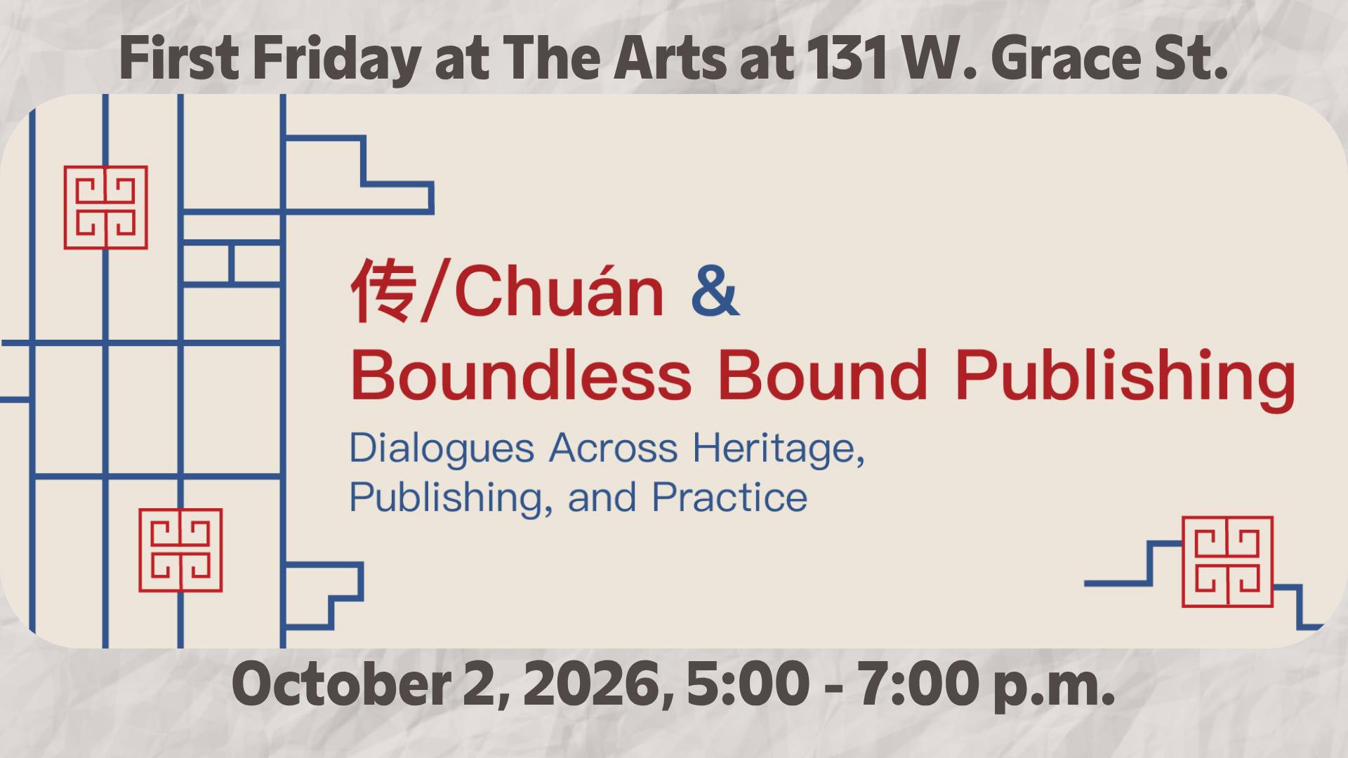传/Chuán & Boundless Bound Publishing: Dialogues Across Heritage, Publishing, and Practice