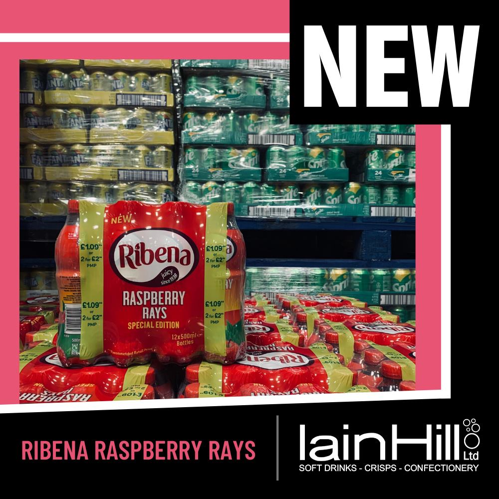 Iain Hill Ltd - NEW Ribena Raspberry Rays is a must try!...