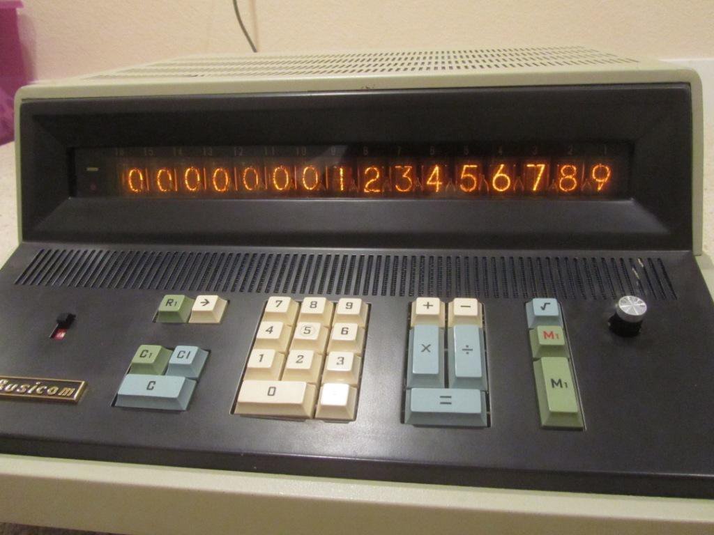 Vintage Canon Canola 161 calculator boards with germanium diodes