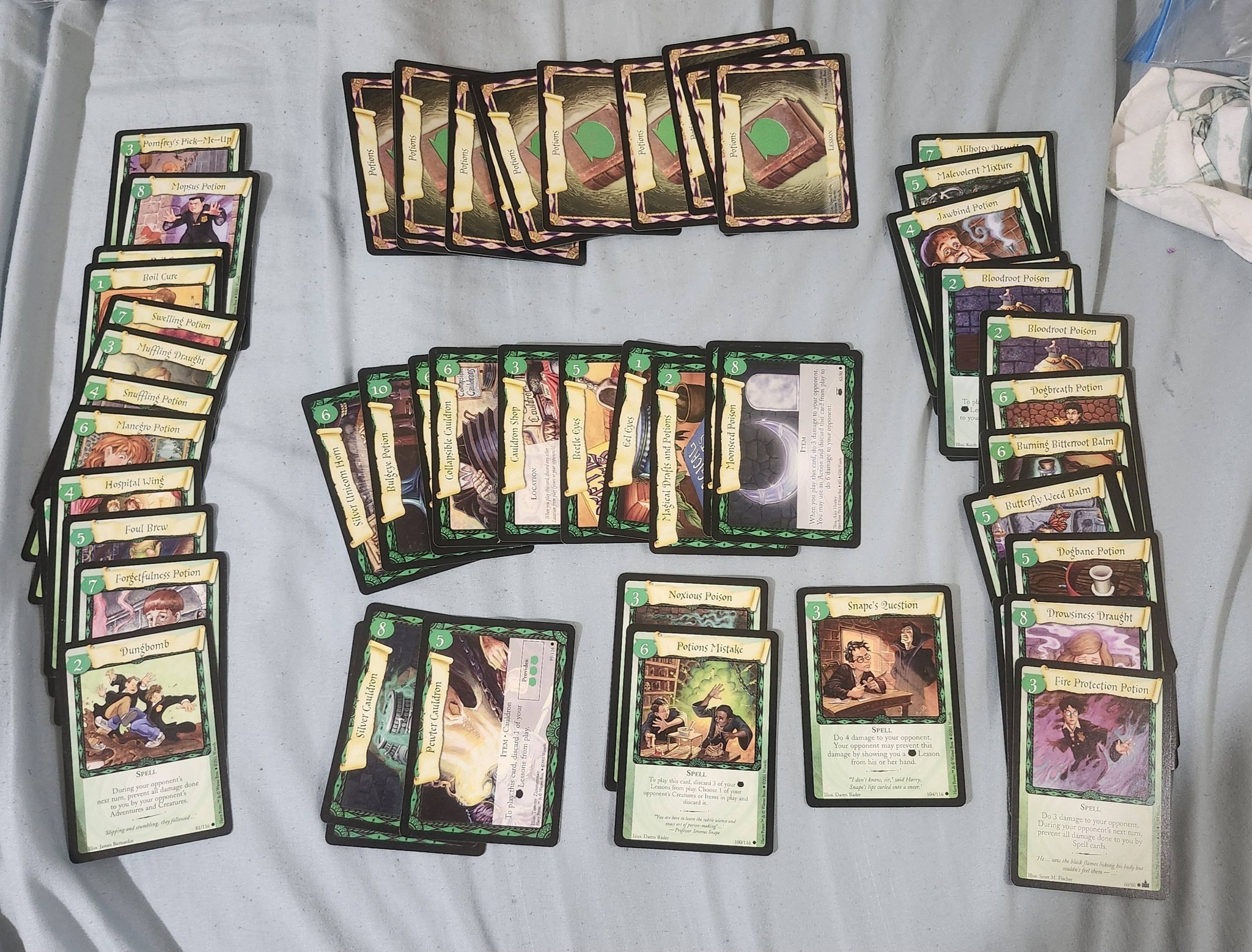 Should I sell Harry Potter trading cards in bulk or individually?