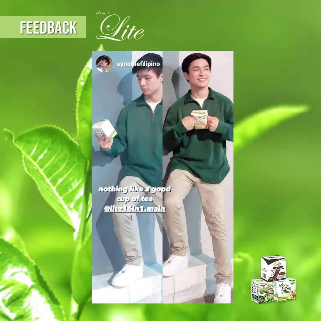 Nothing's better than having a good cup of Lite Lemon Iced Tea Flavor 💚 ...