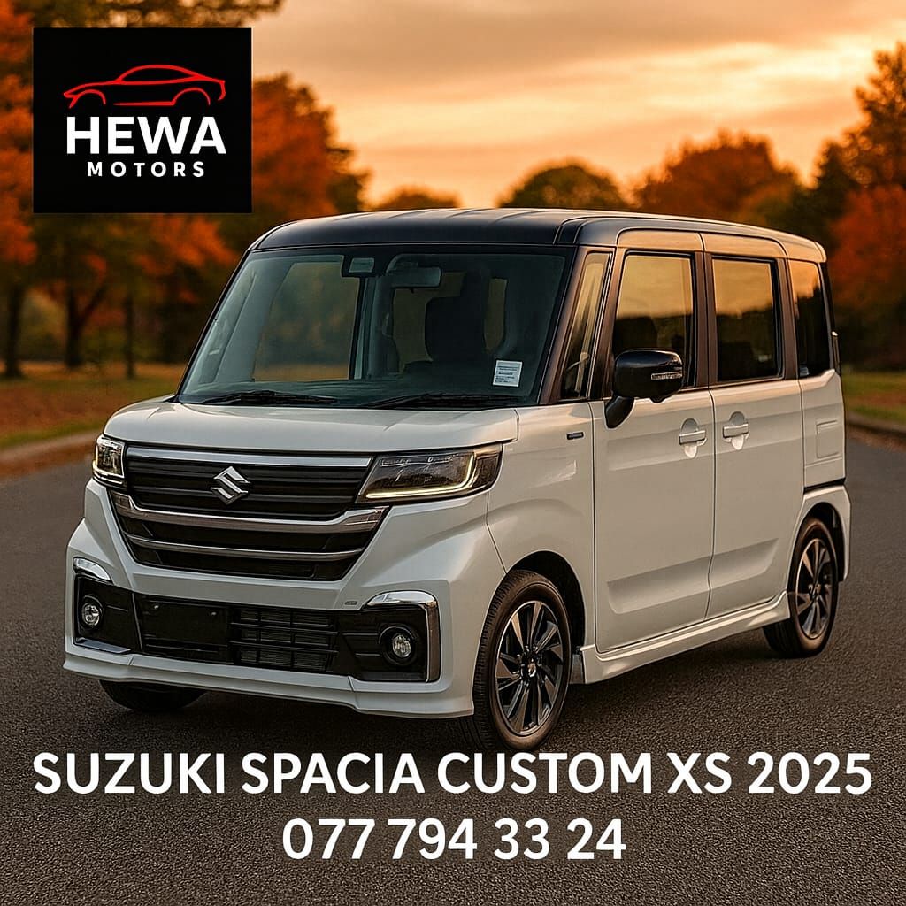 Introducing the Suzuki Spacia Custom XS 2025! ✨