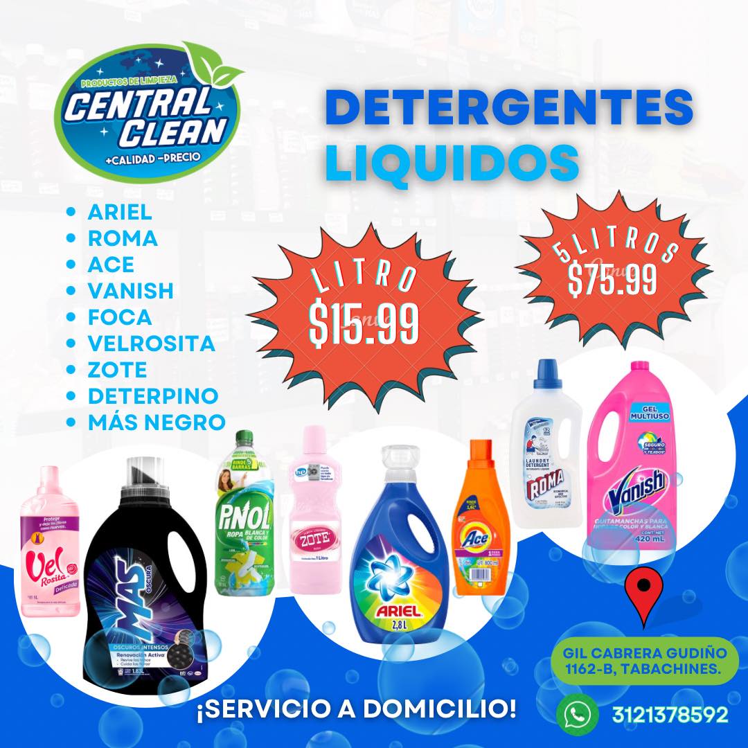 Central Clean - ‼️LO MEJOR PARA TU ROPA‼️ Central clean... | Facebook