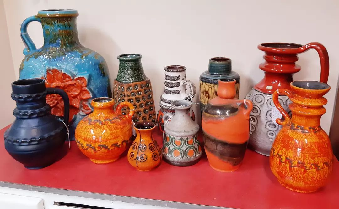 West German pottery (Sometimes referred you as Fat Lava or German