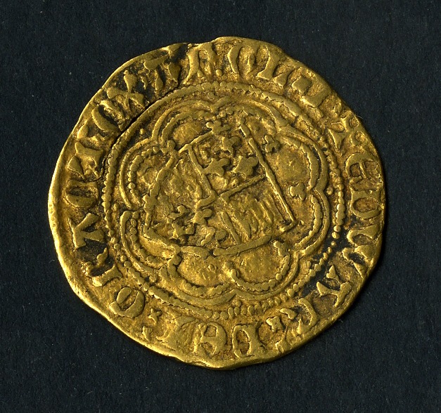 Gold noble of Edward III from 1360