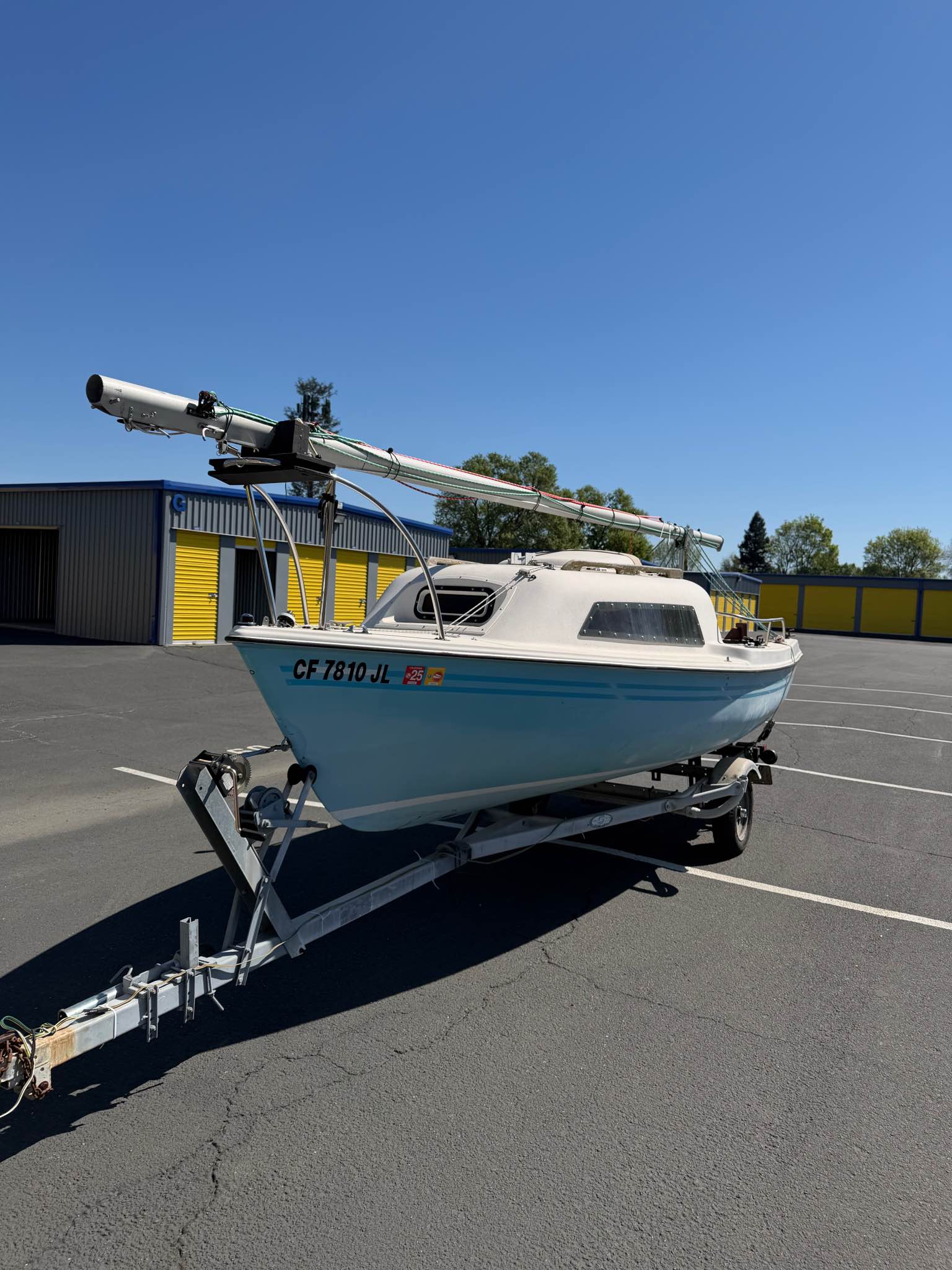 Siren 17 sailboat and trailer - Sailboats - Chico, California ...