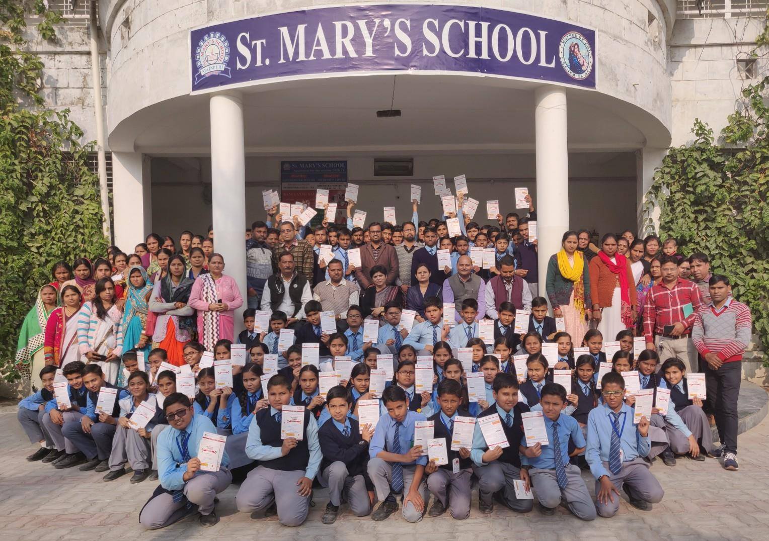 On 04/12/18, Vaccination for Measles... - St. Mary's School
