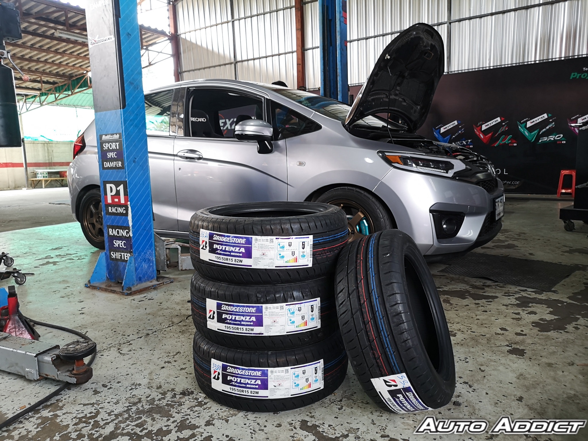 Jazz GK : เปลี่ยนยางใหม่ 4 เส้น >... - Auto Addict Thailand | Facebook