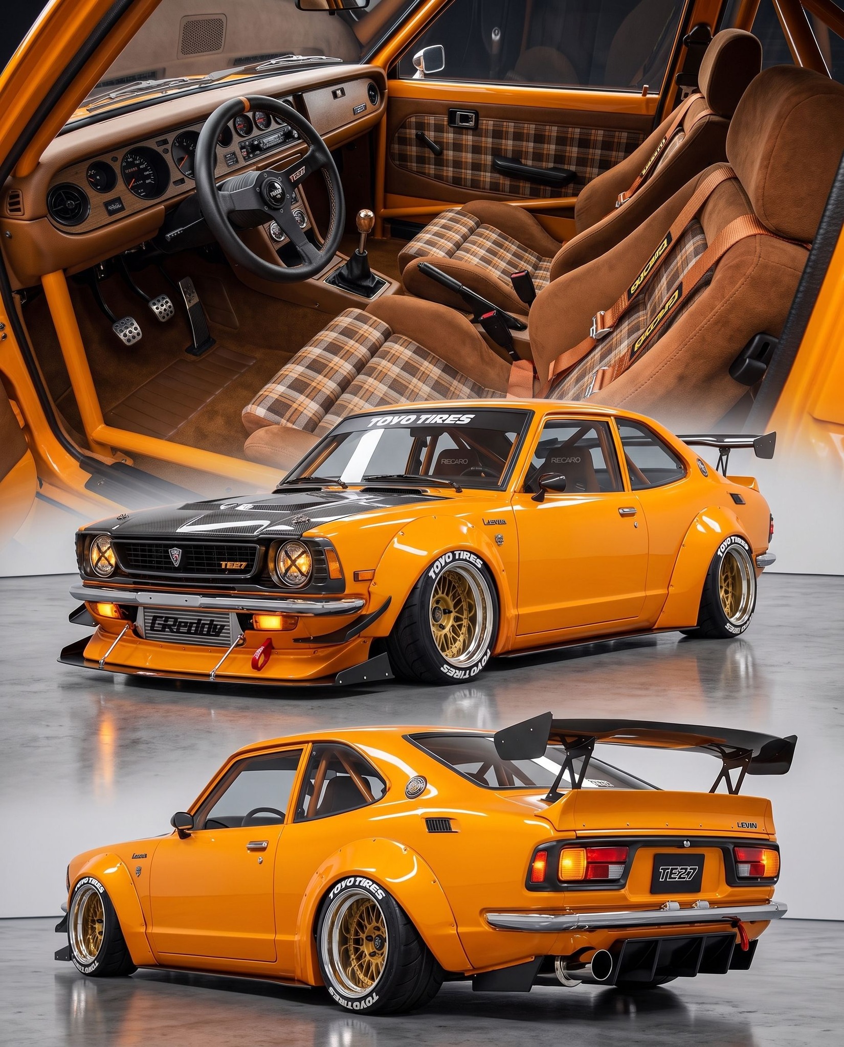 Toyota Corolla TE27 Levin 1974