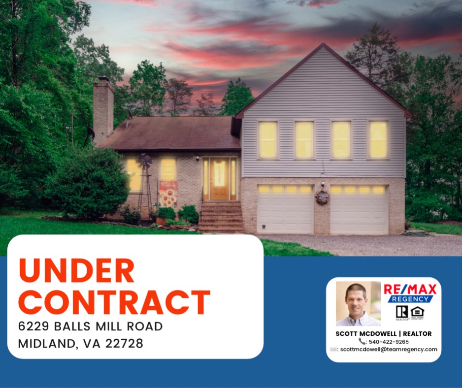 Scott McDowell, Realtor for REMAX Regency | Warrenton VA
