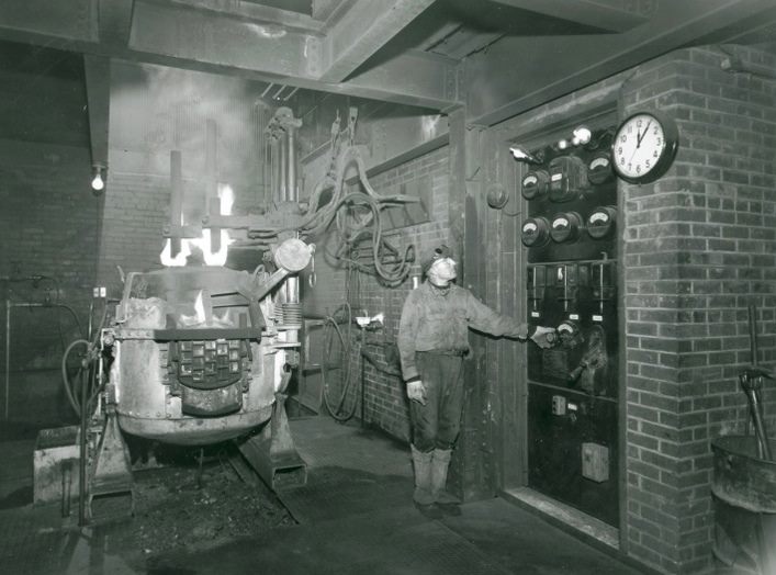 Jackson-Township - Interior view of the National Radiator Company ...