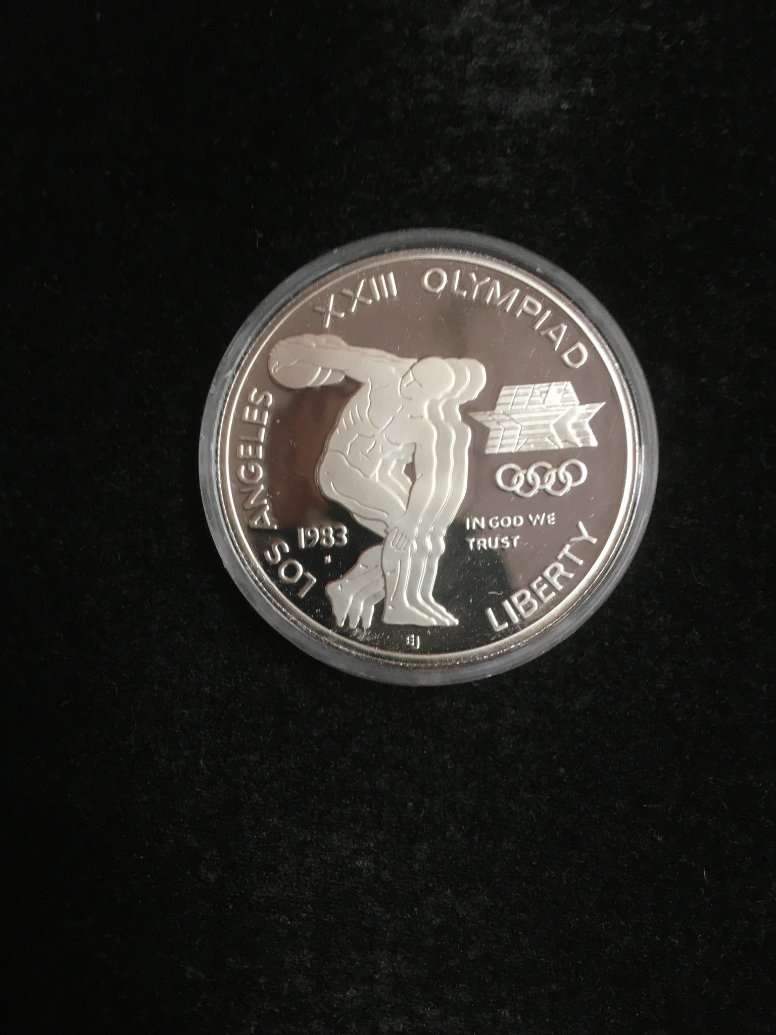 1983 Olympic Dollar Silver Proof Coin 【本店】【総代理店】【公式