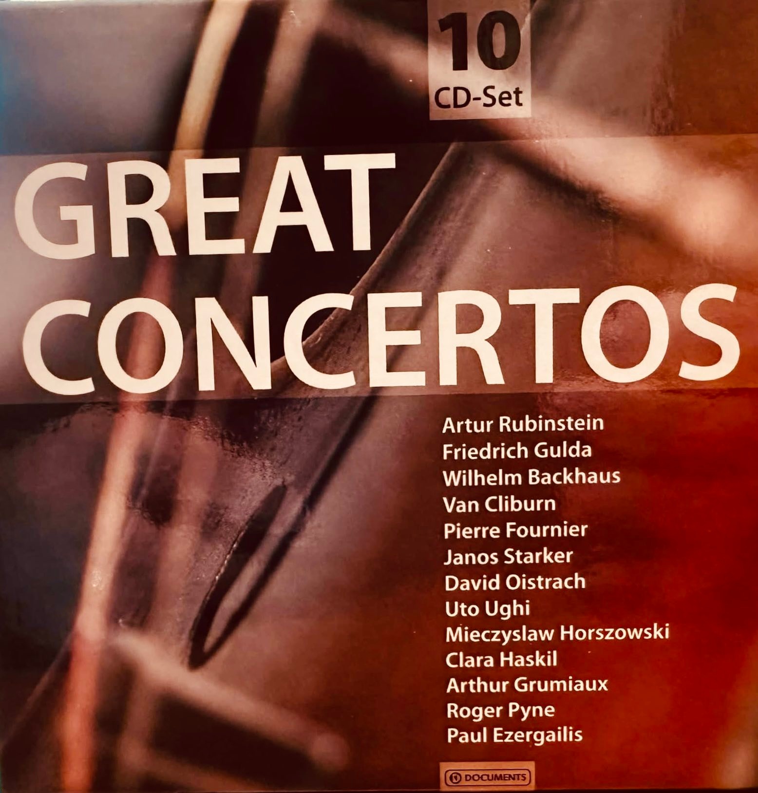 Rare european edition of concertos compilation