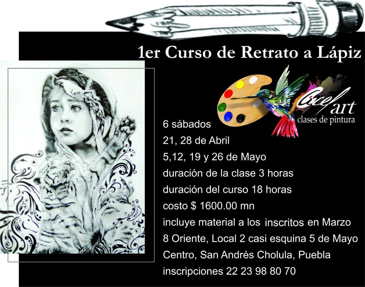 AcelArt - AcelArt te invita al 1er Curso de Retrato a Lápiz.