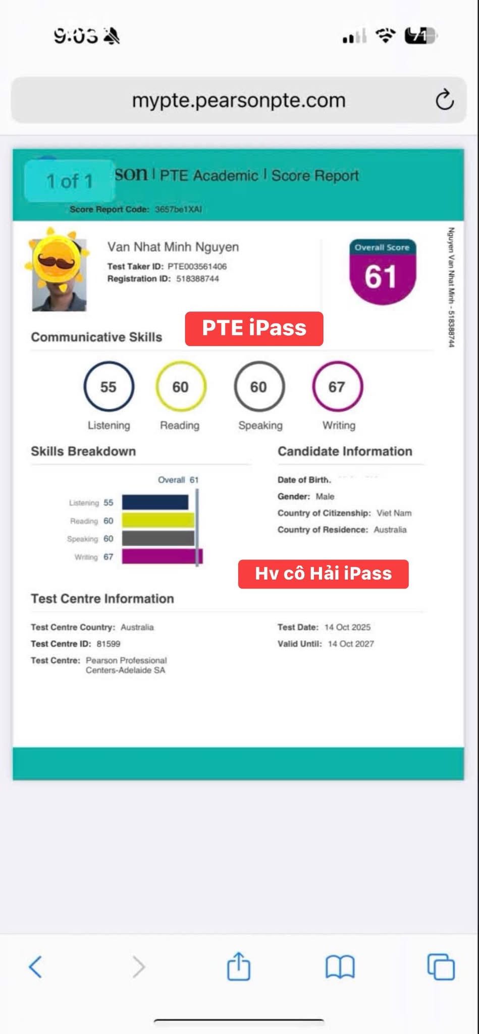 Thành Phạm - Thành Phạm added a new photo — at PTE IPASS.