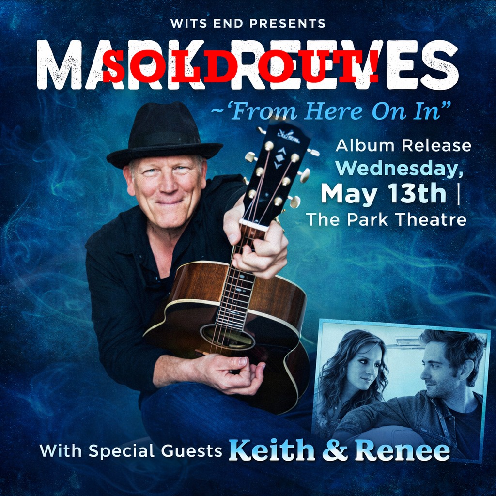 Mark Reeves - From Here On In - Album Release