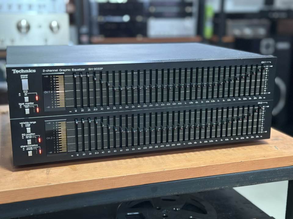 Technics SH 9033p Equalizer 33 + 33 Channel Imported from Japan
