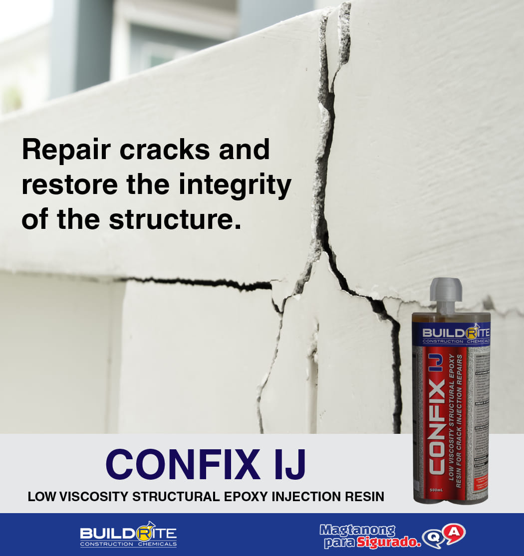 Buildrite - BUILDRITE CONFIX IJ is a structural injection epoxy that is ...