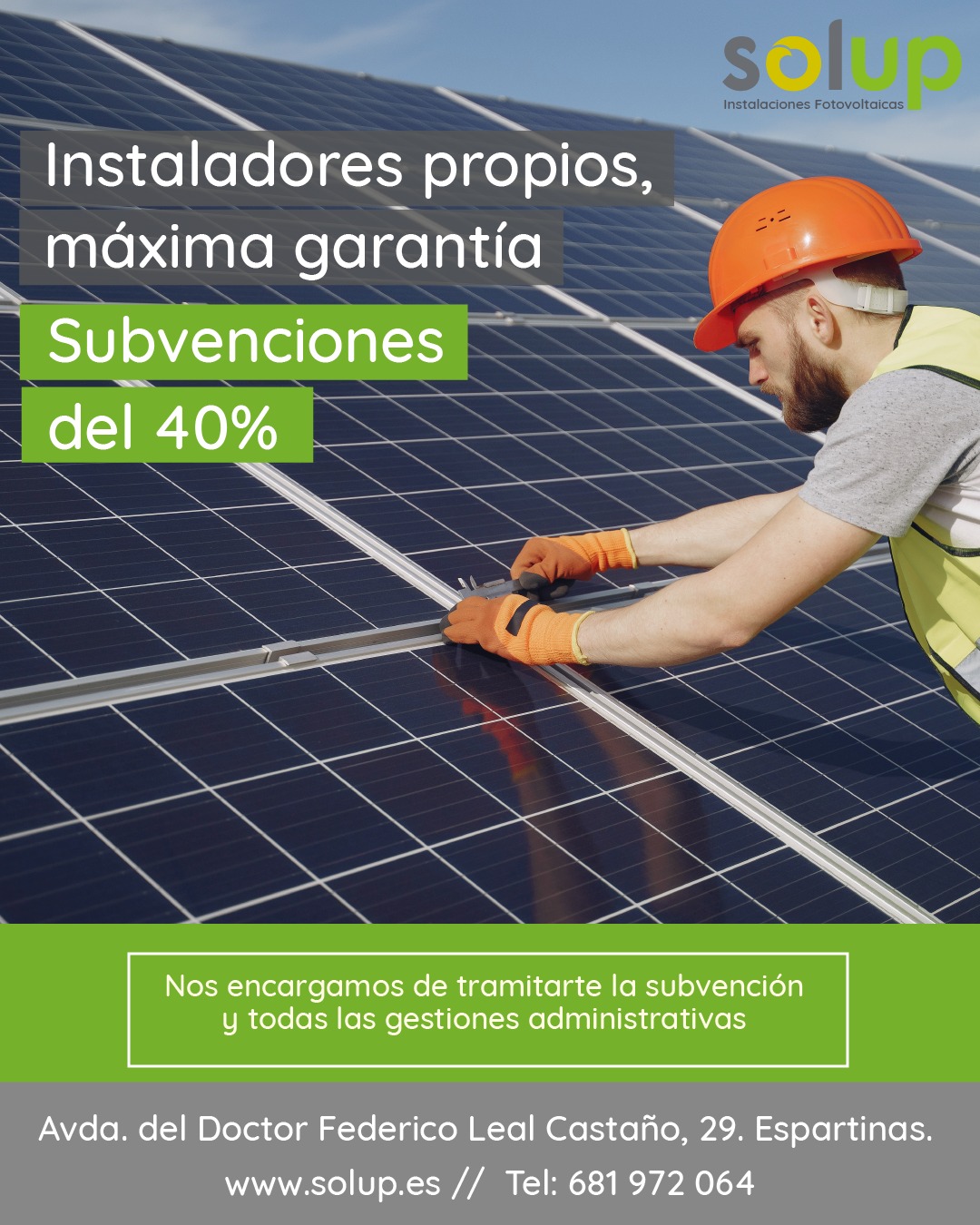 Solup - En Solup Instalaciones Fotovoltaicas contamos con plantillas ...