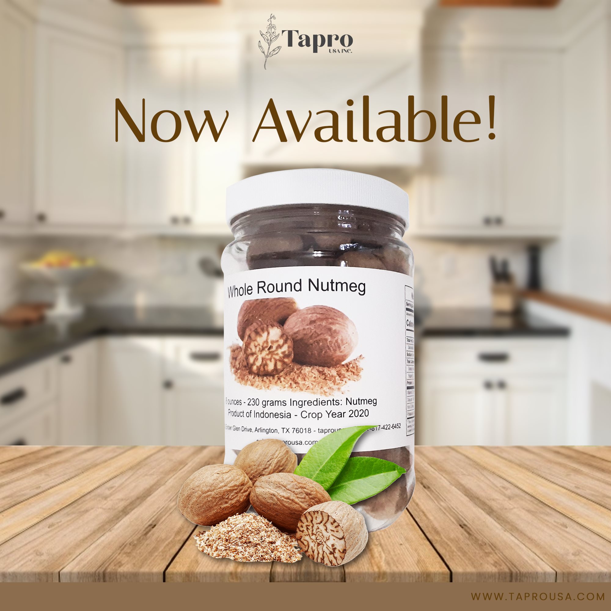 TAPRO USA - Vanilla Beans, Spices, Flavors, Essential Oils